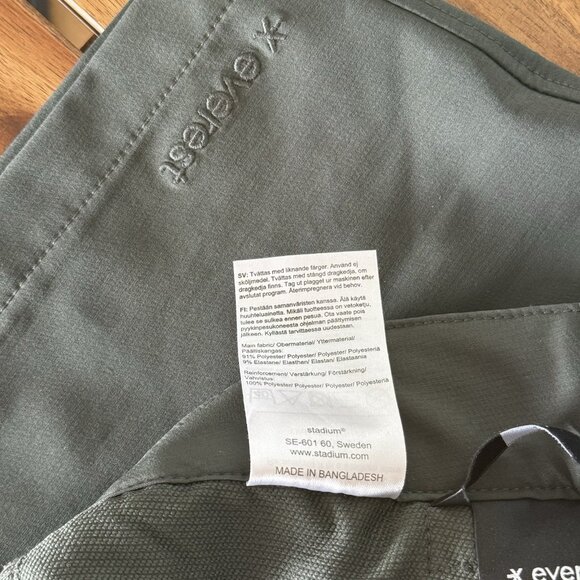 Everest 1987 Men’s Nylon Hiking Short Size EU 44 Gorp Outdoor Nature Adjustable - Picture 7 of 13